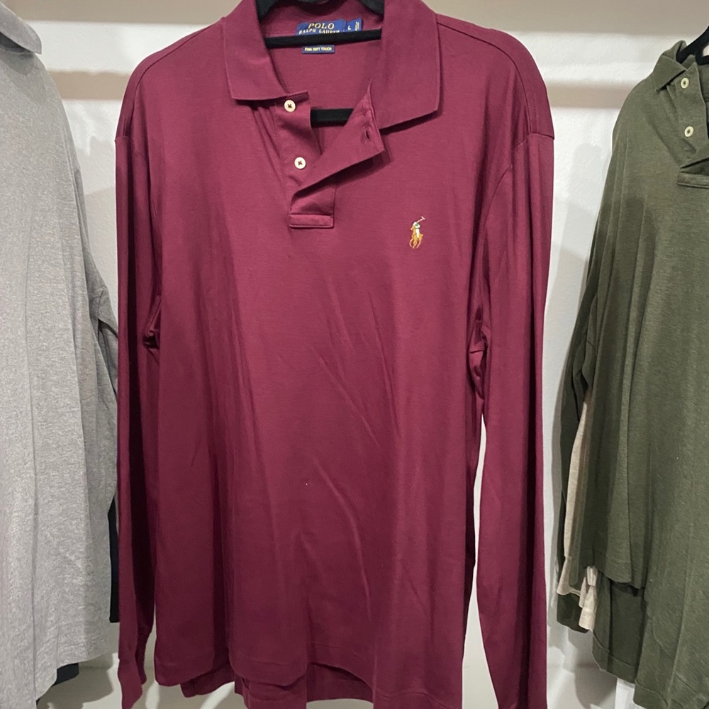 Polo long sleeve shirt